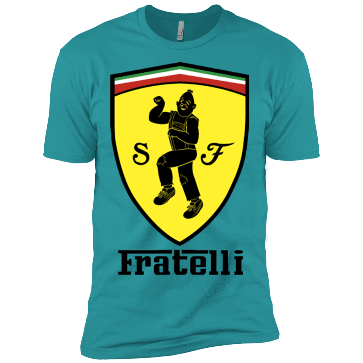 T-Shirts Tahiti Blue / X-Small Fratelli Men's Premium T-Shirt