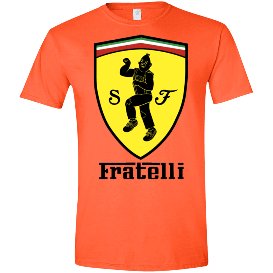 T-Shirts Orange / S Fratelli Men's Semi-Fitted Softstyle
