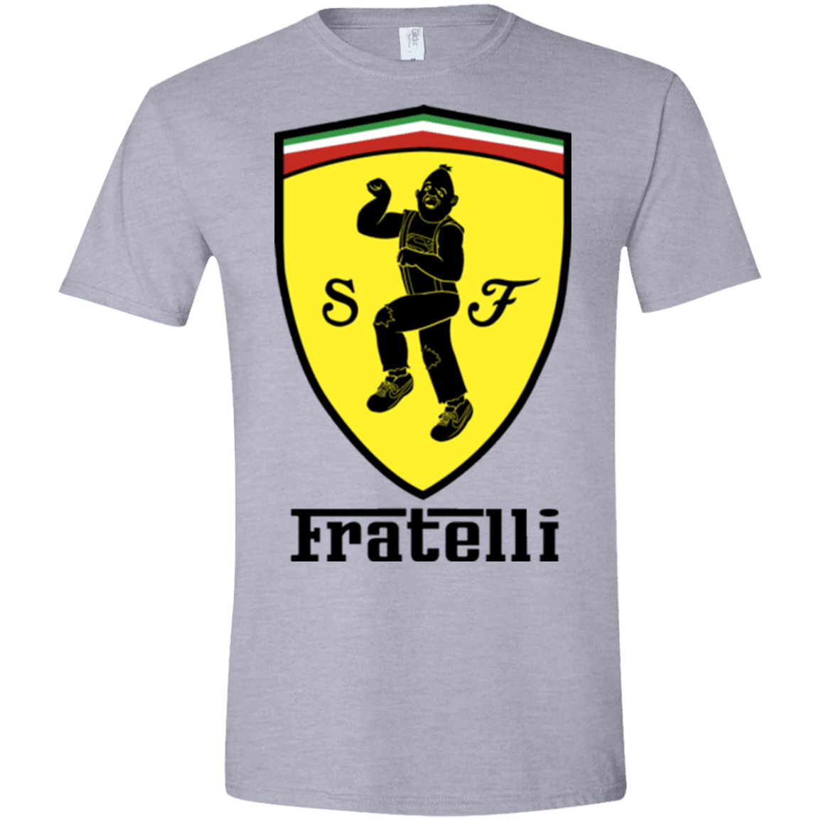 T-Shirts Sport Grey / X-Small Fratelli Men's Semi-Fitted Softstyle