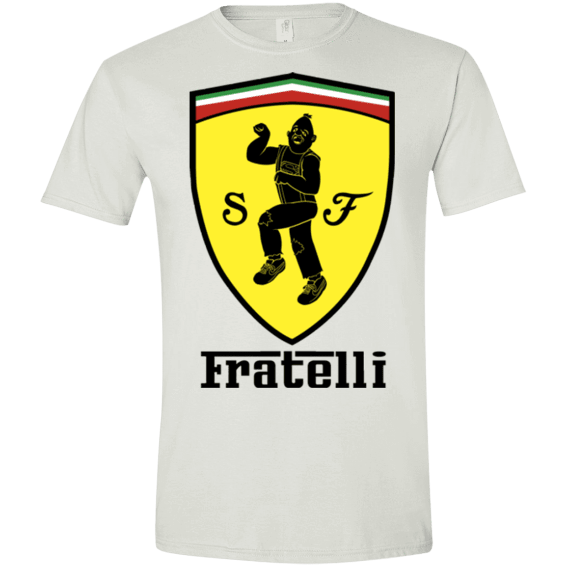 T-Shirts White / X-Small Fratelli Men's Semi-Fitted Softstyle