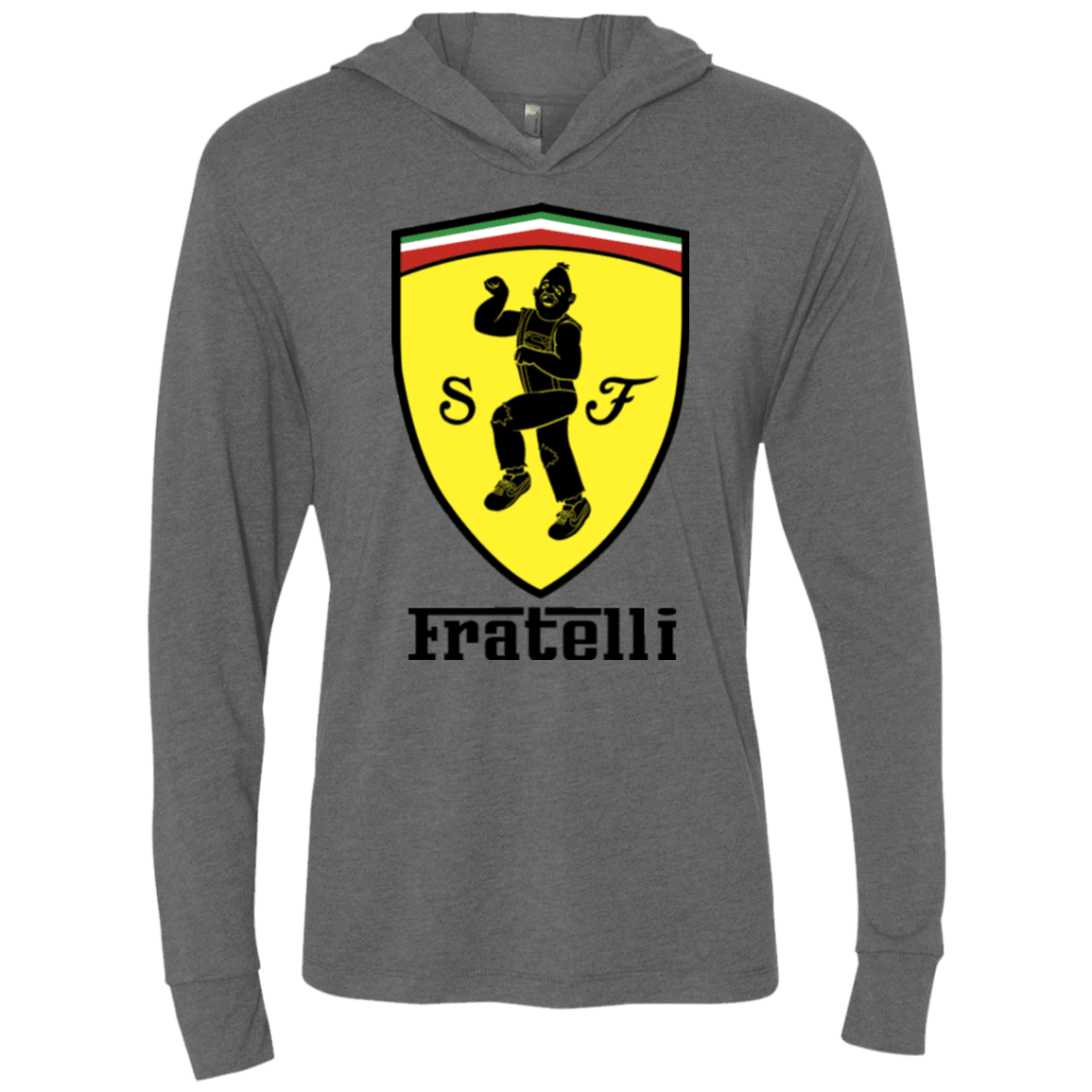 Fratelli Triblend Long Sleeve Hoodie Tee