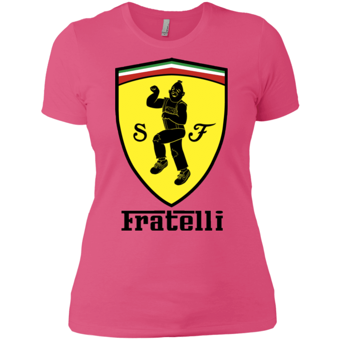 T-Shirts Hot Pink / X-Small Fratelli Women's Premium T-Shirt