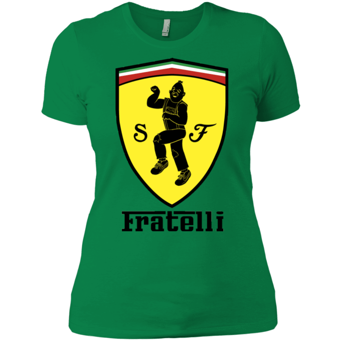 T-Shirts Kelly Green / X-Small Fratelli Women's Premium T-Shirt