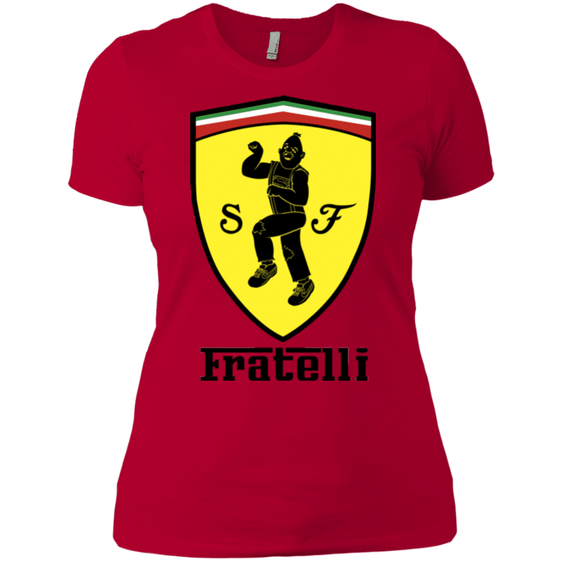 T-Shirts Red / X-Small Fratelli Women's Premium T-Shirt