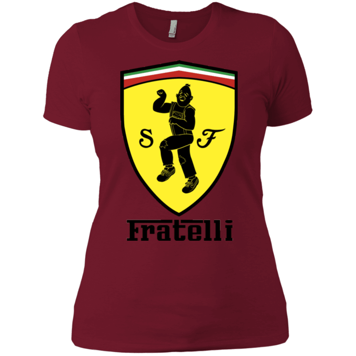 T-Shirts Scarlet / X-Small Fratelli Women's Premium T-Shirt