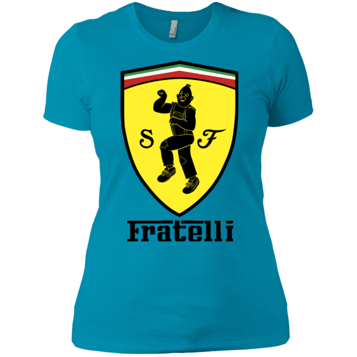 T-Shirts Turquoise / X-Small Fratelli Women's Premium T-Shirt
