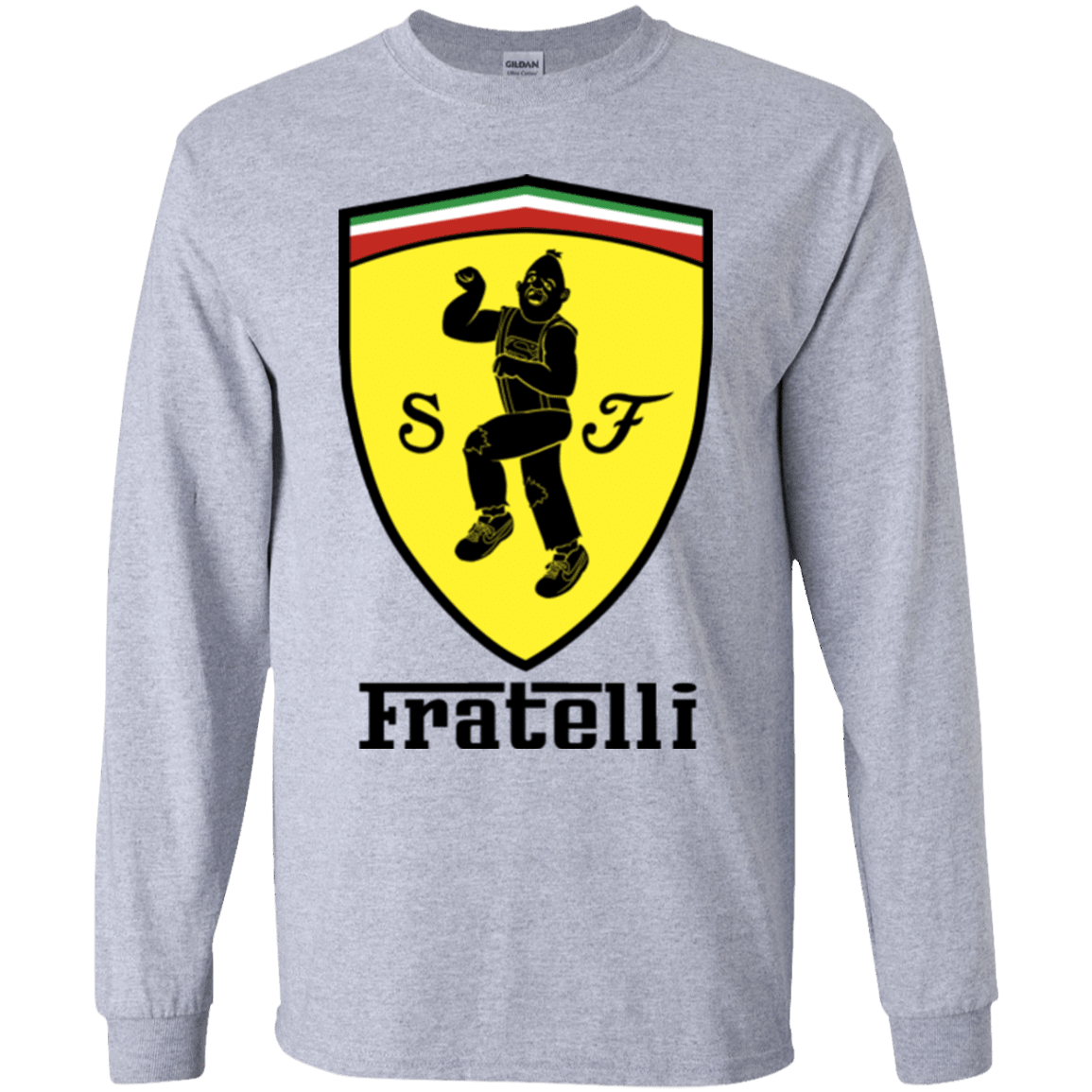 T-Shirts Sport Grey / YS Fratelli Youth Long Sleeve T-Shirt