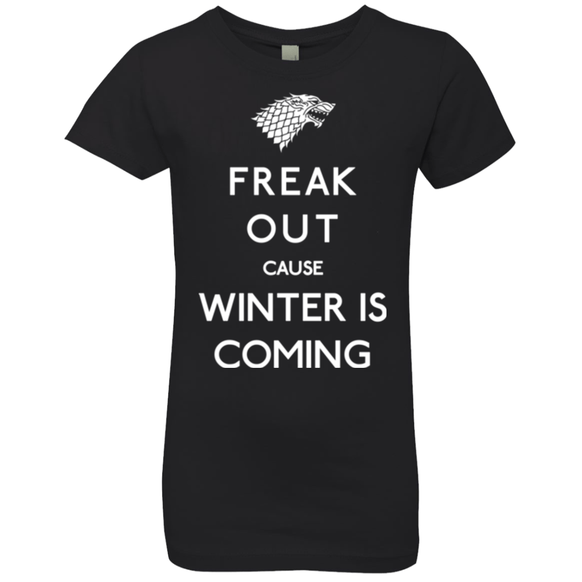 T-Shirts Black / YXS Freak winter Girls Premium T-Shirt