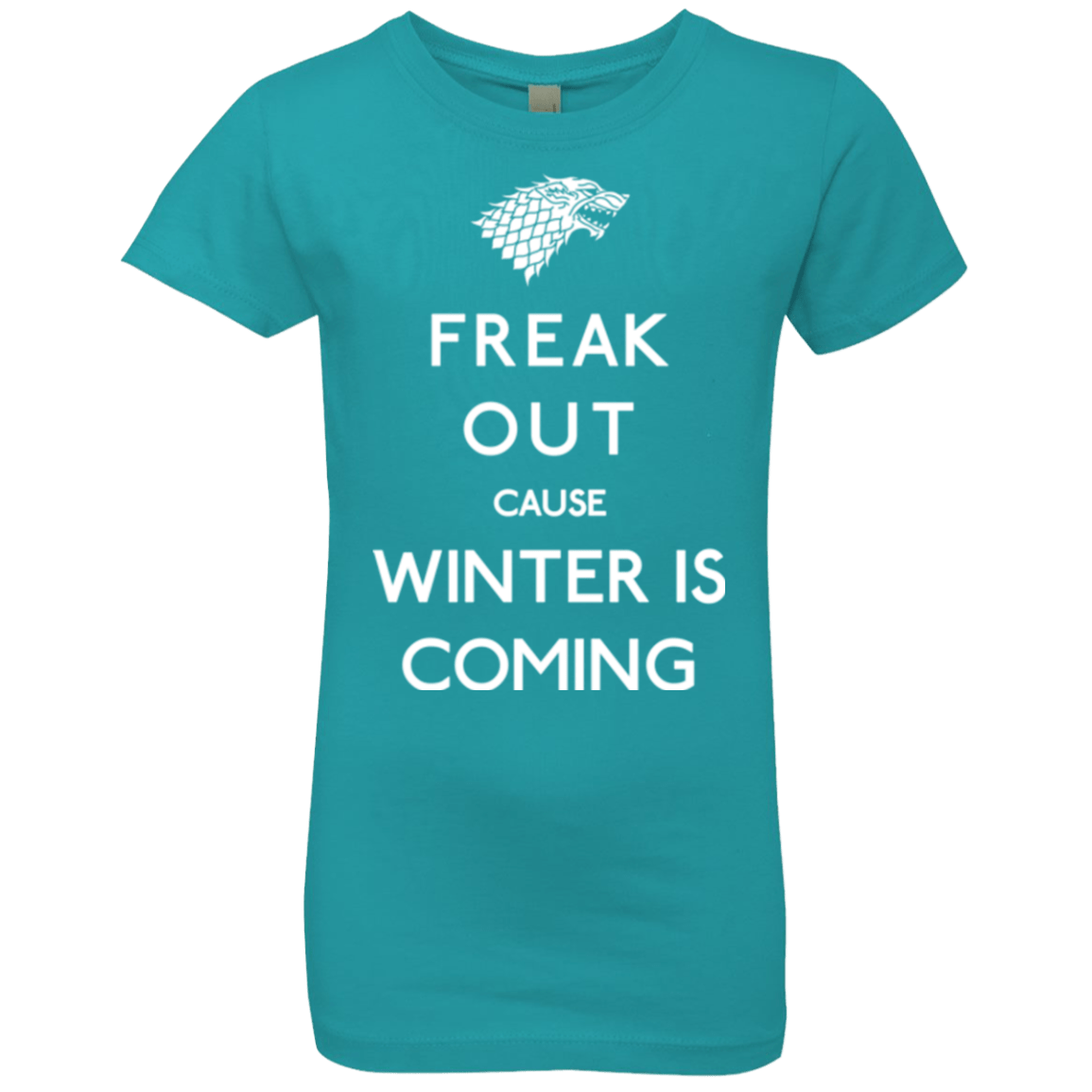 T-Shirts Tahiti Blue / YXS Freak winter Girls Premium T-Shirt