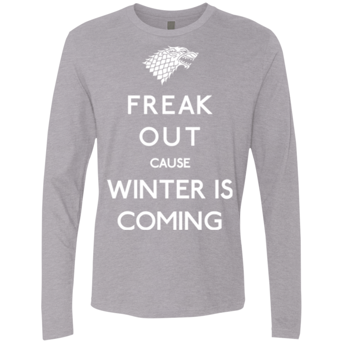T-Shirts Heather Grey / Small Freak winter Men's Premium Long Sleeve