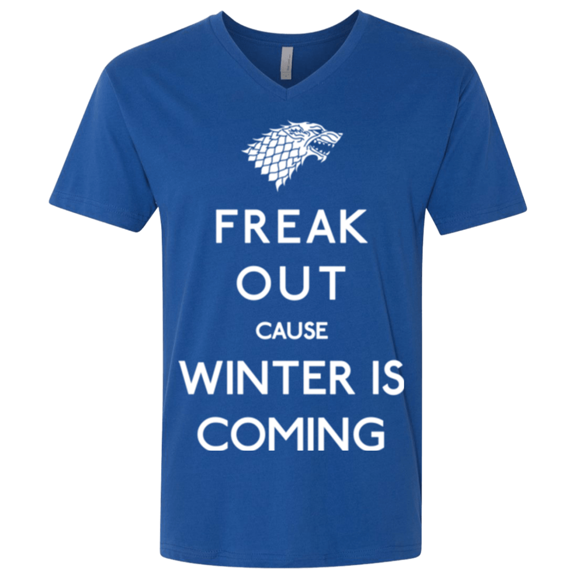 T-Shirts Royal / X-Small Freak winter Men's Premium V-Neck