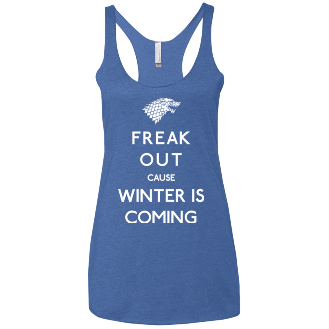 T-Shirts Vintage Royal / X-Small Freak winter Women's Triblend Racerback Tank