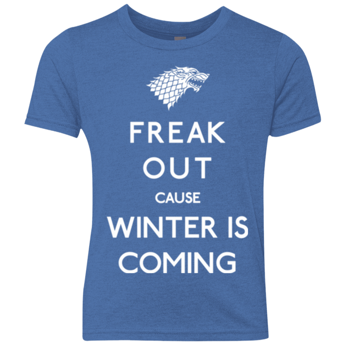 T-Shirts Vintage Royal / YXS Freak winter Youth Triblend T-Shirt