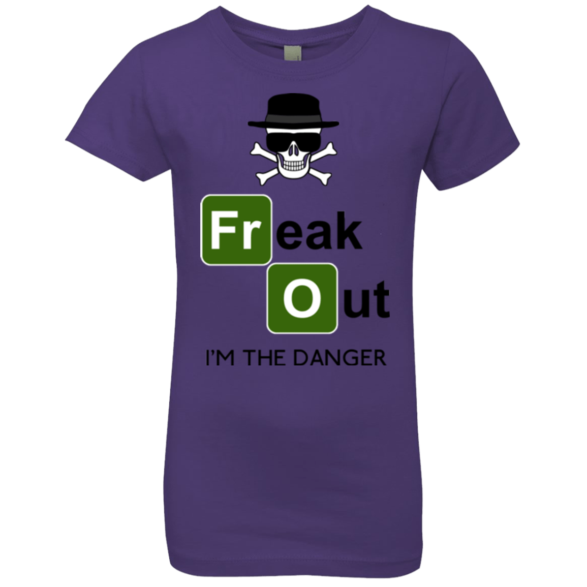 T-Shirts Purple Rush / YXS Freaking danger Girls Premium T-Shirt
