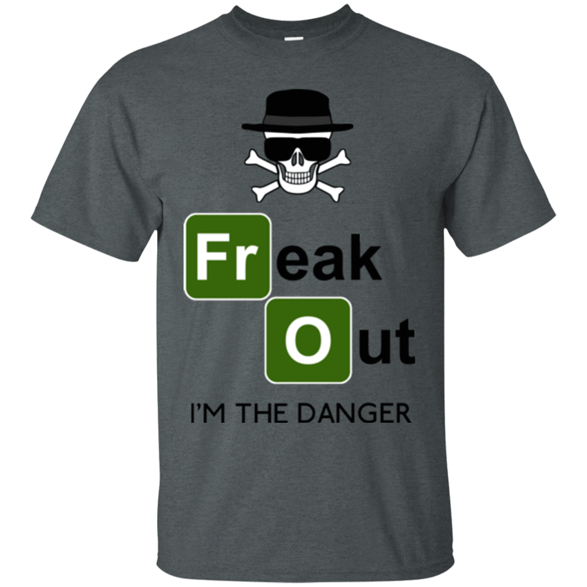 T-Shirts Dark Heather / Small Freaking danger T-Shirt