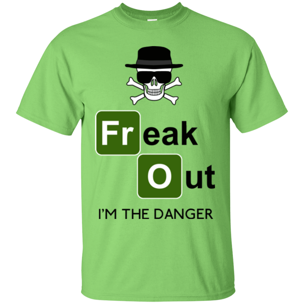 T-Shirts Lime / Small Freaking danger T-Shirt