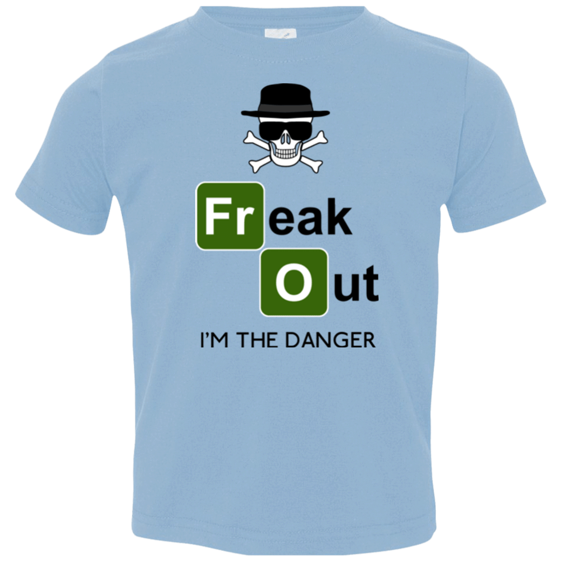 T-Shirts Light Blue / 2T Freaking danger Toddler Premium T-Shirt