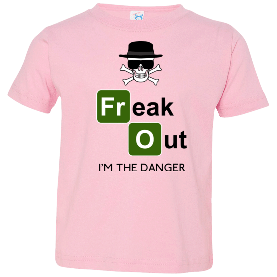 T-Shirts Pink / 2T Freaking danger Toddler Premium T-Shirt