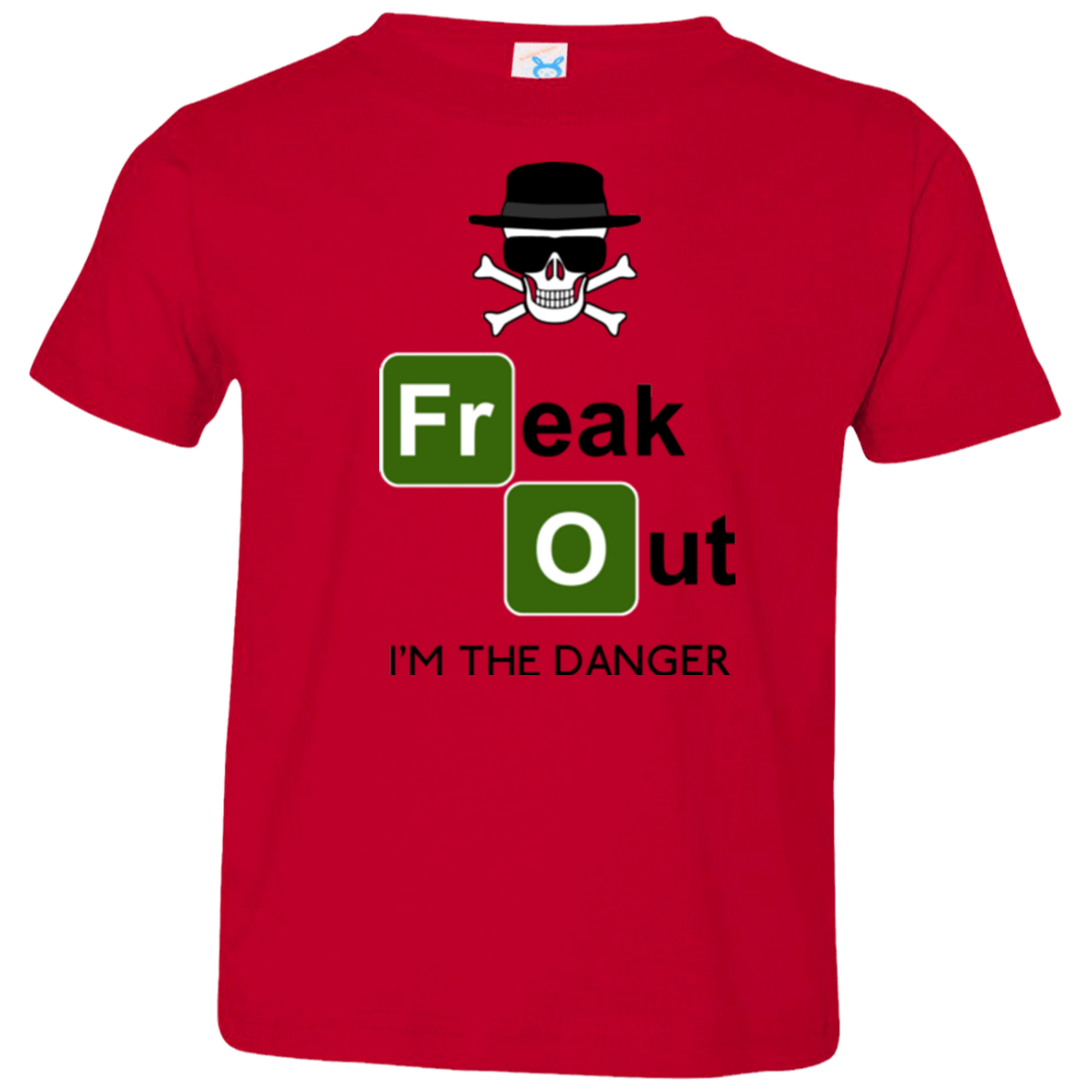 T-Shirts Red / 2T Freaking danger Toddler Premium T-Shirt
