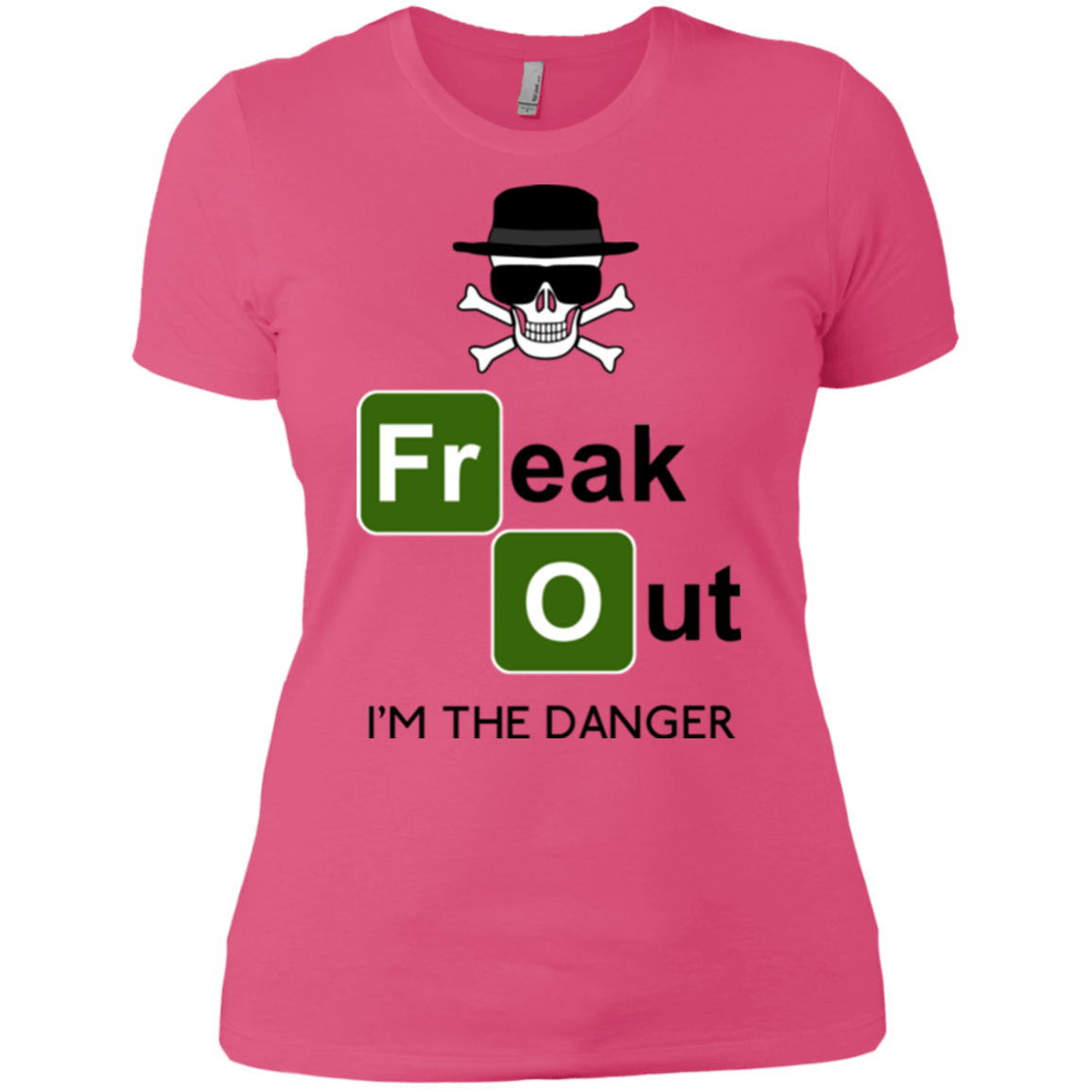 T-Shirts Hot Pink / X-Small Freaking danger Women's Premium T-Shirt
