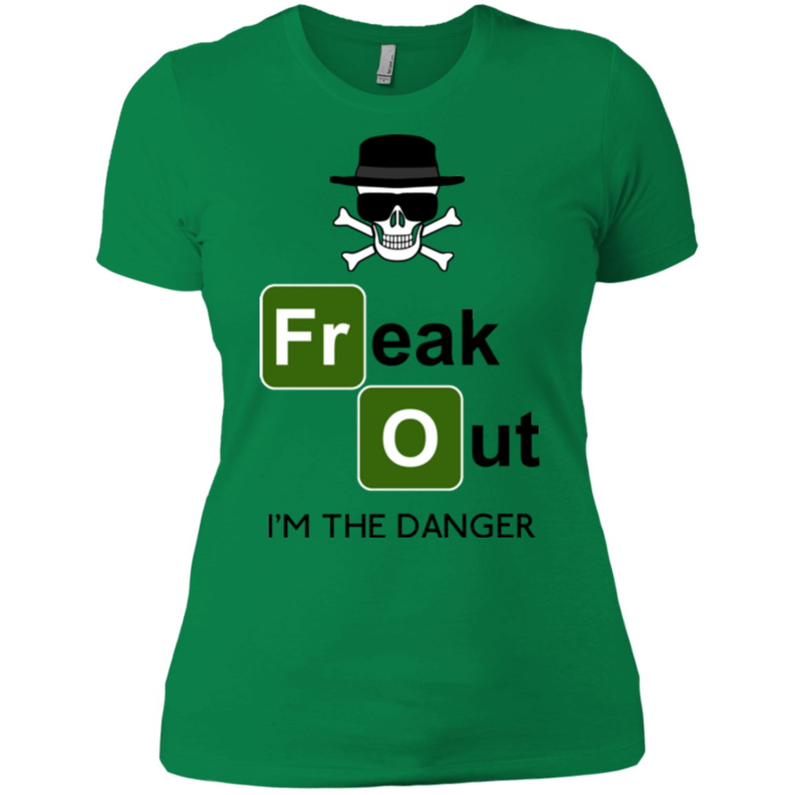 T-Shirts Kelly Green / X-Small Freaking danger Women's Premium T-Shirt