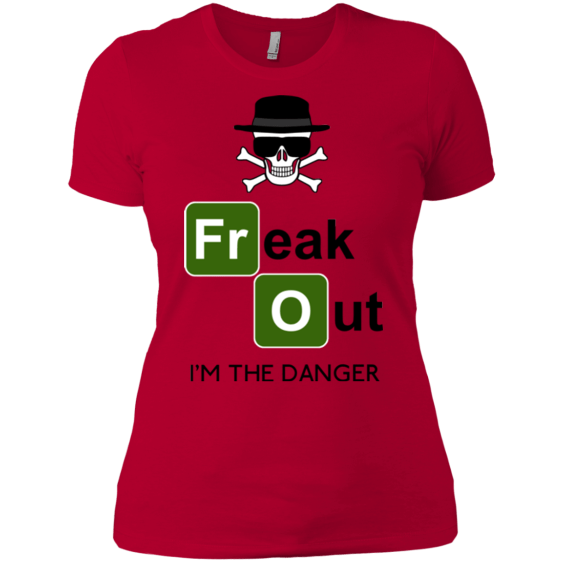 T-Shirts Red / X-Small Freaking danger Women's Premium T-Shirt
