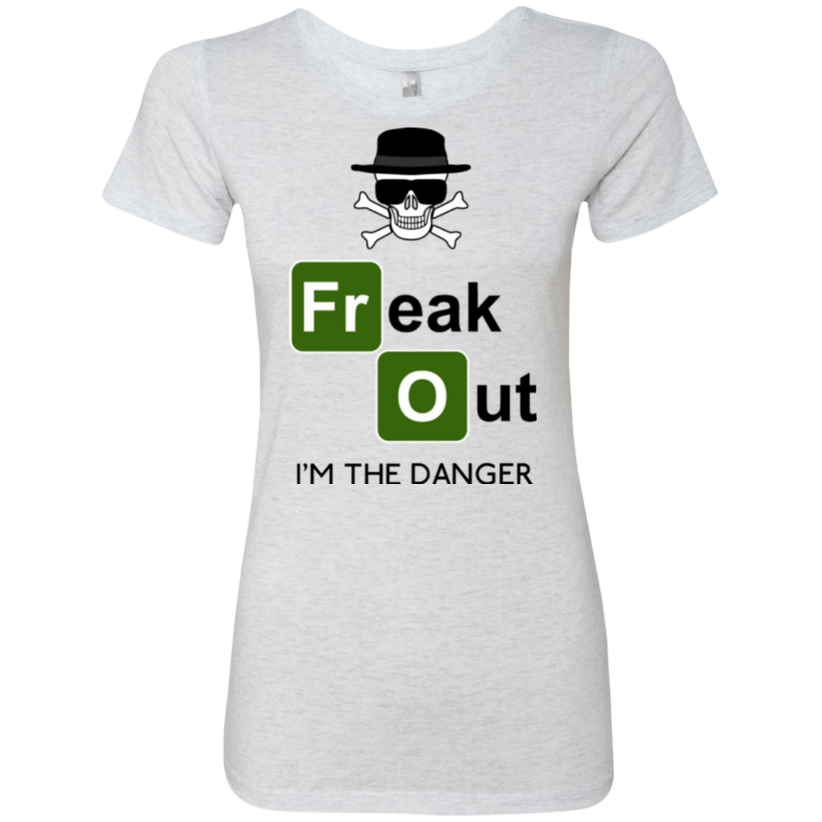T-Shirts Heather White / Small Freaking danger Women's Triblend T-Shirt
