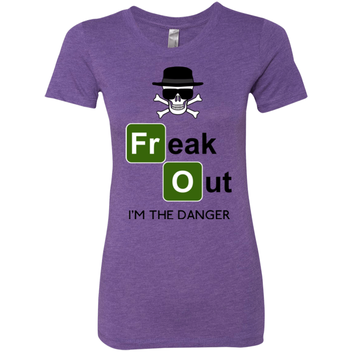 T-Shirts Purple Rush / Small Freaking danger Women's Triblend T-Shirt