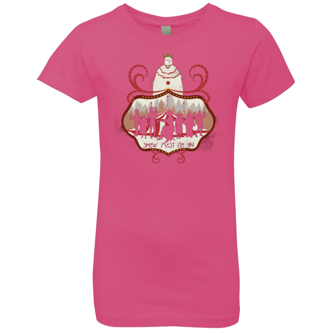 T-Shirts Hot Pink / YXS Freakshow Girls Premium T-Shirt