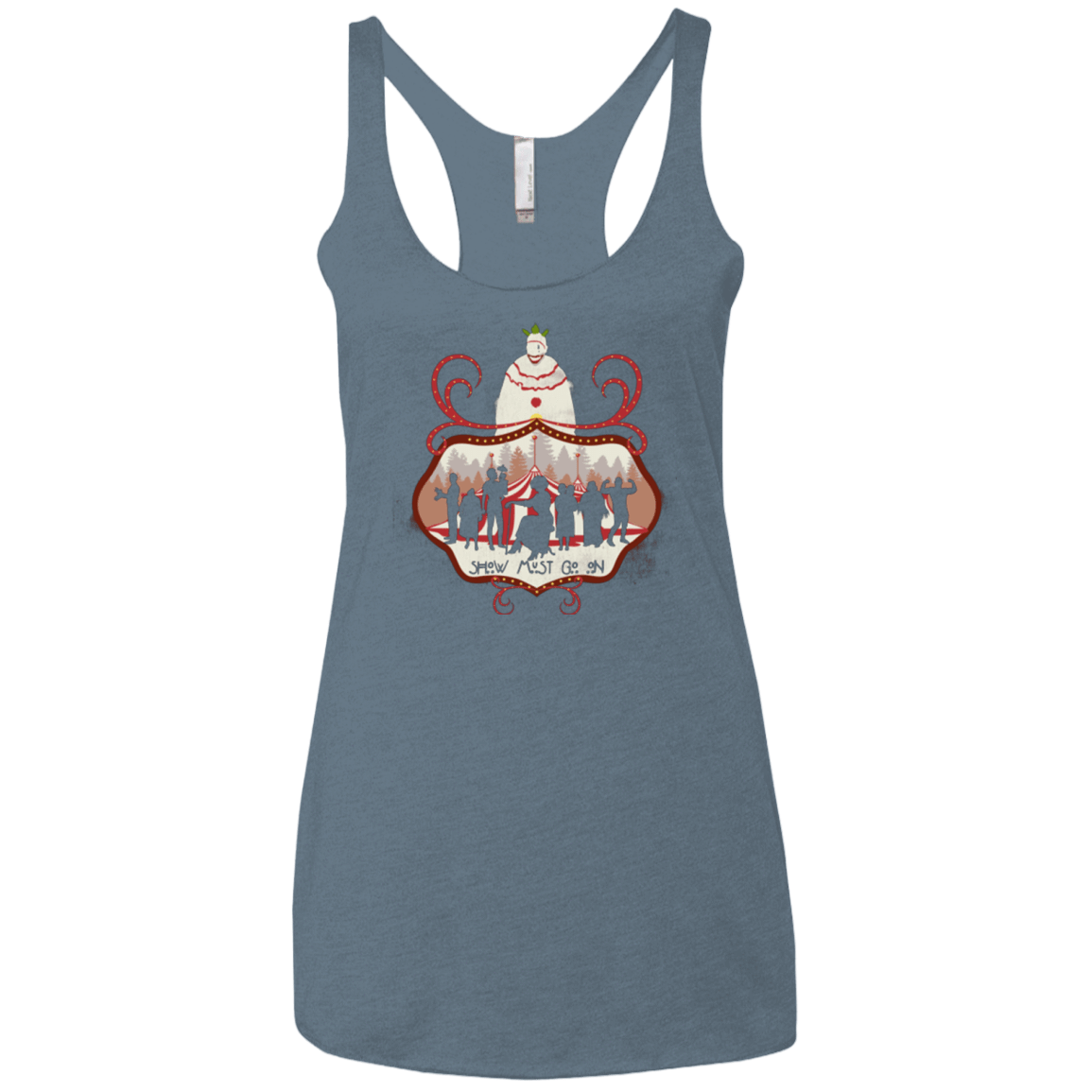 T-Shirts Indigo / X-Small Freakshow Women's Triblend Racerback Tank