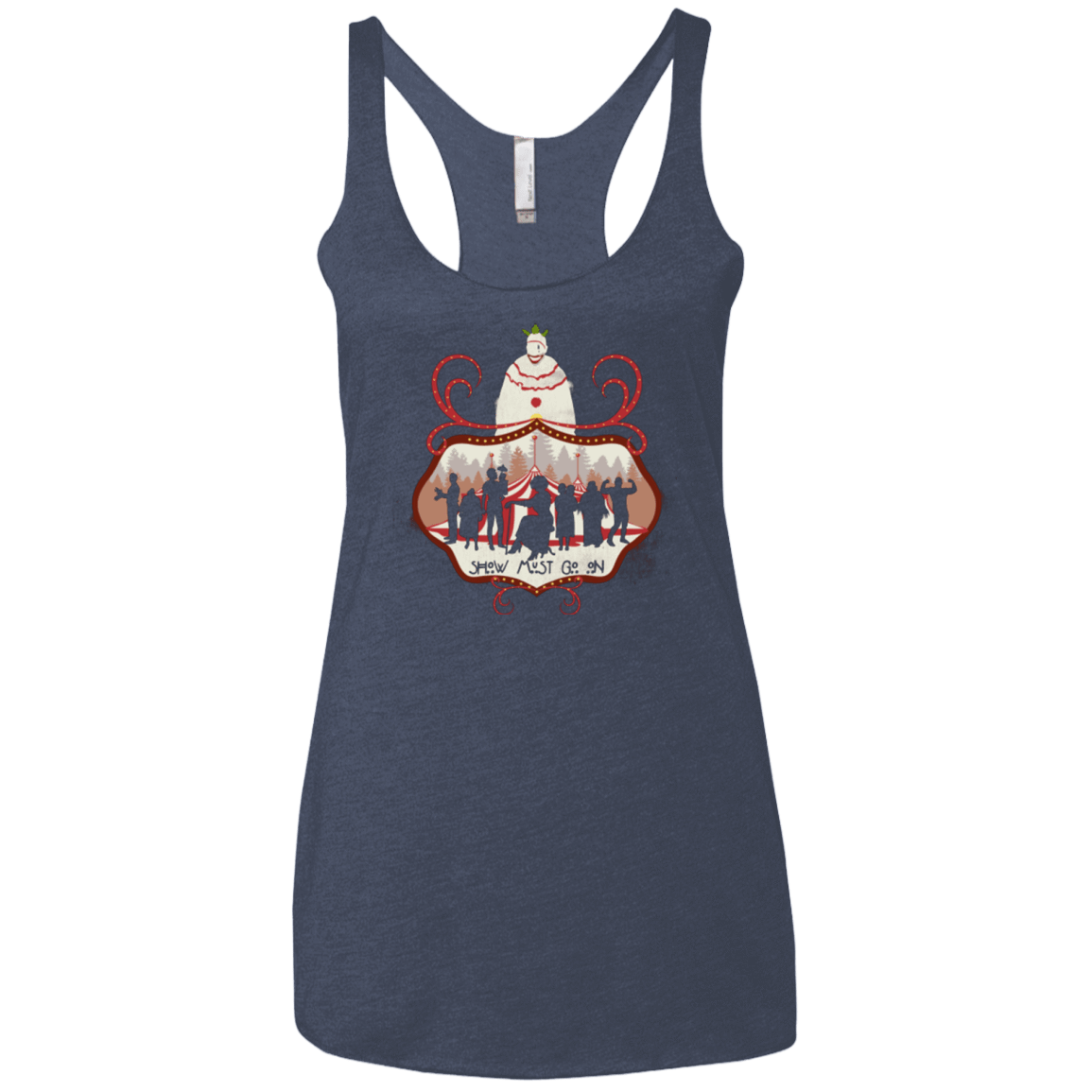 T-Shirts Vintage Navy / X-Small Freakshow Women's Triblend Racerback Tank