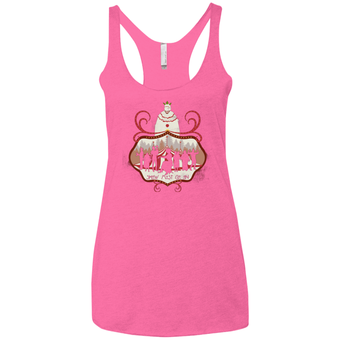 T-Shirts Vintage Pink / X-Small Freakshow Women's Triblend Racerback Tank
