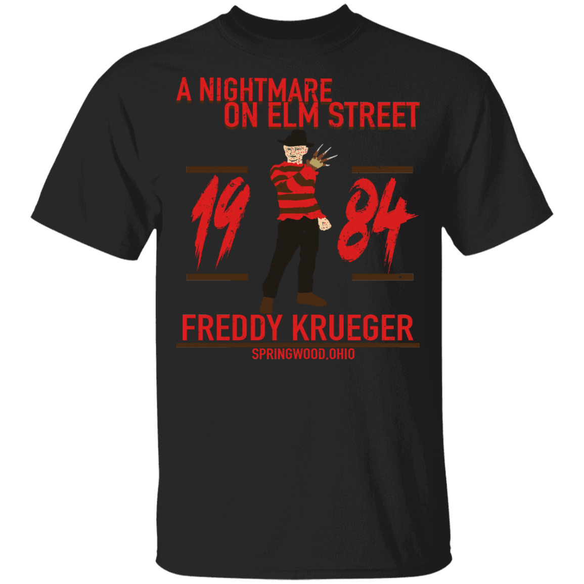 T-Shirts Black / YXS Freddy 1984 Youth T-Shirt