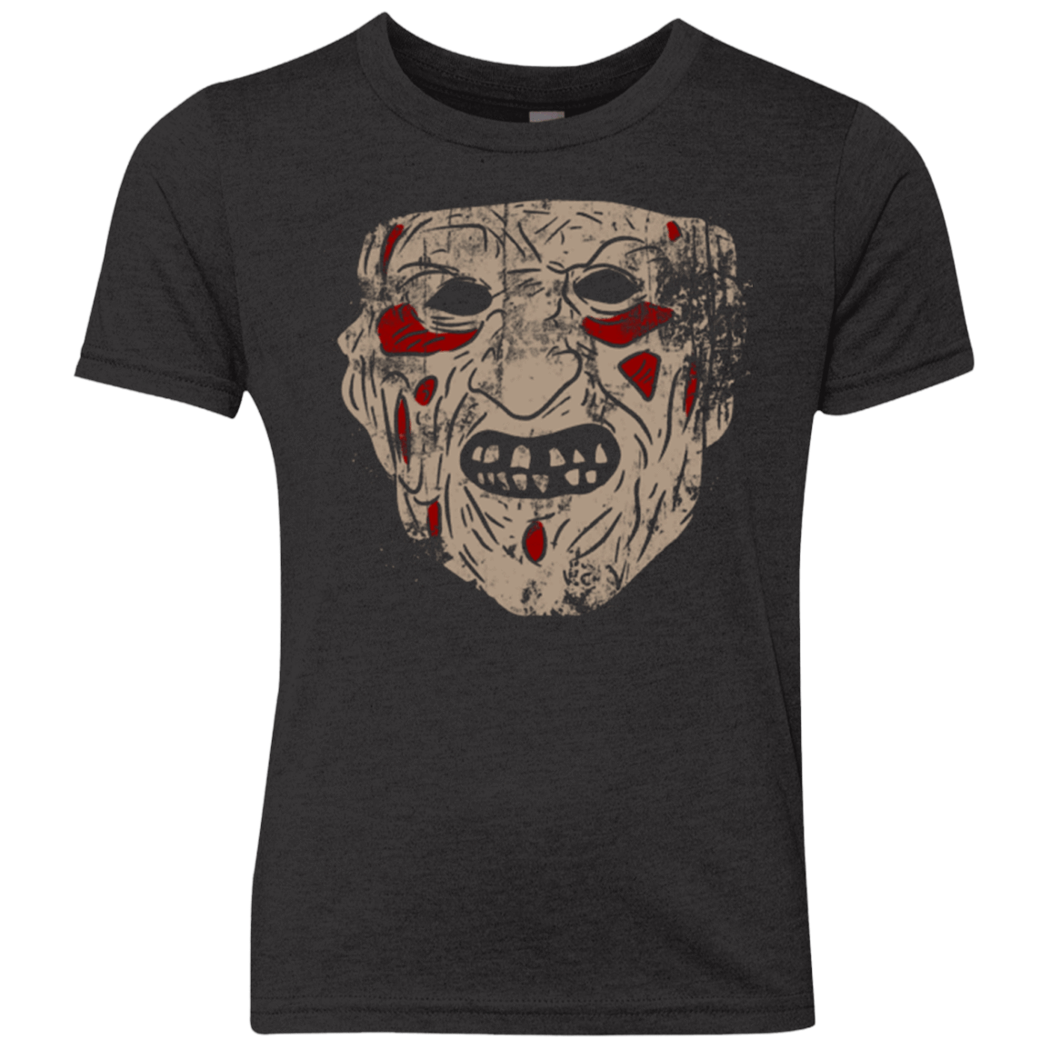 T-Shirts Vintage Black / YXS Freddy Grunge Youth Triblend T-Shirt