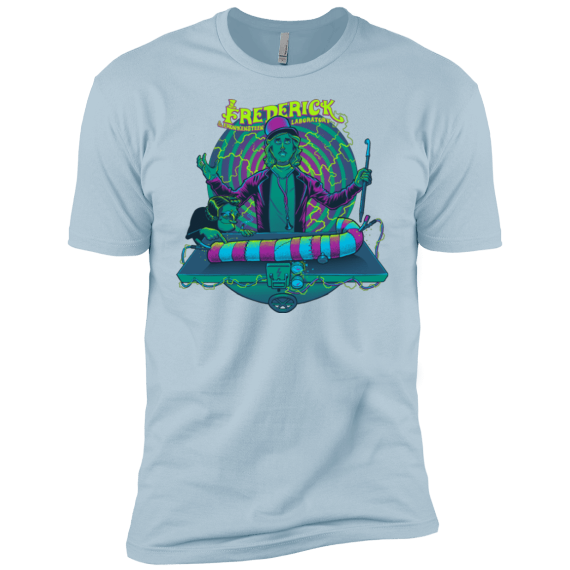 T-Shirts Light Blue / YXS FREDERICK Boys Premium T-Shirt