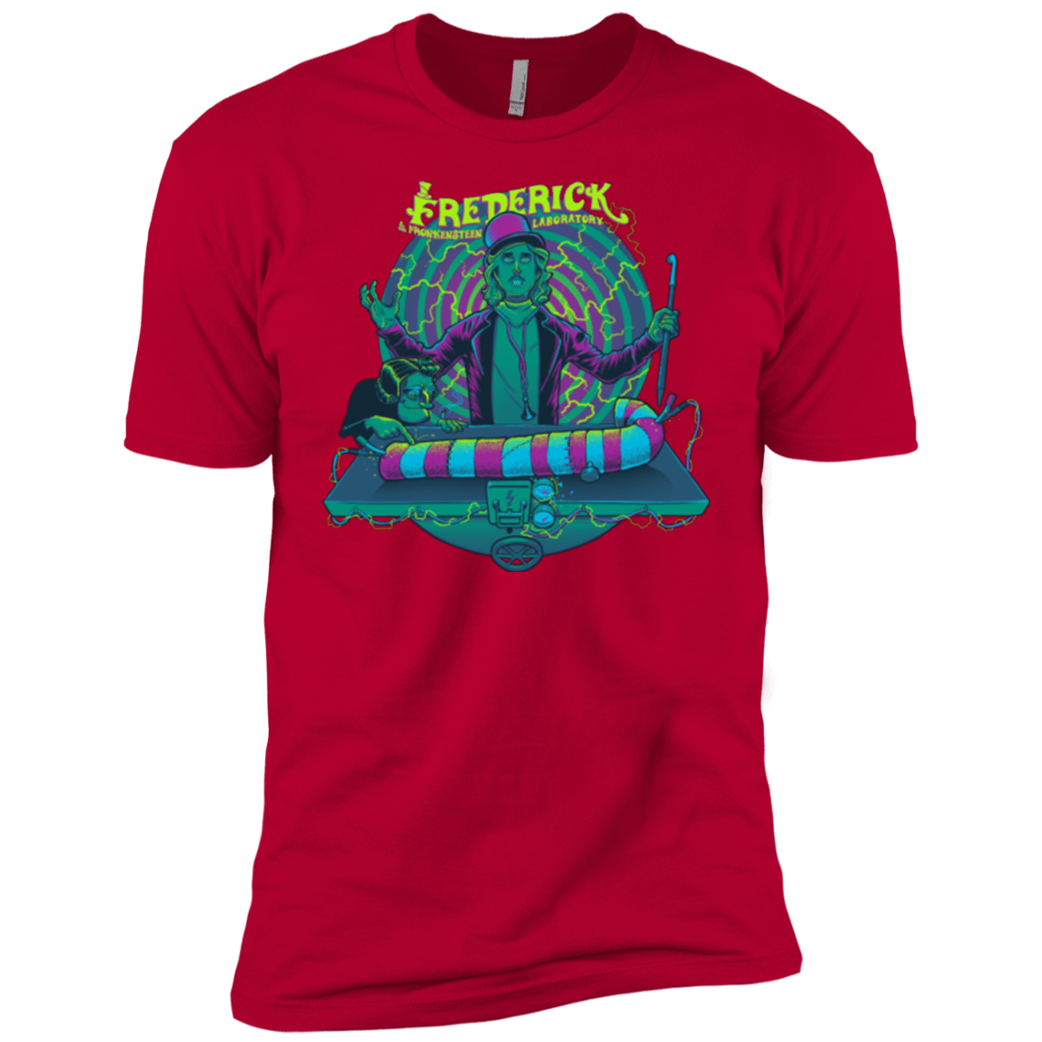 T-Shirts Red / YXS FREDERICK Boys Premium T-Shirt