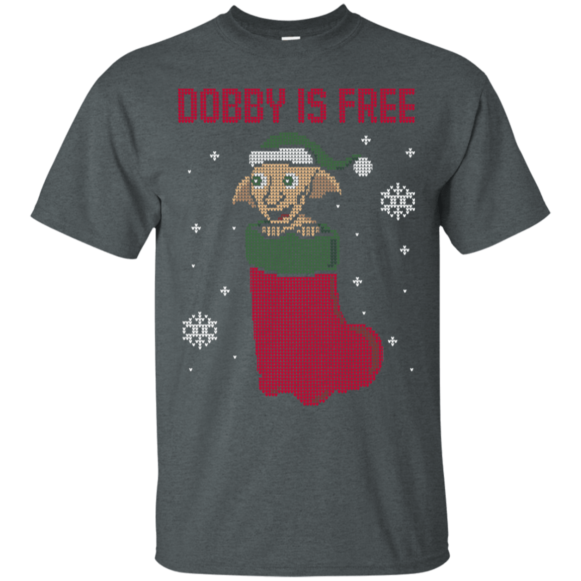 T-Shirts Dark Heather / S Free Elf! T-Shirt