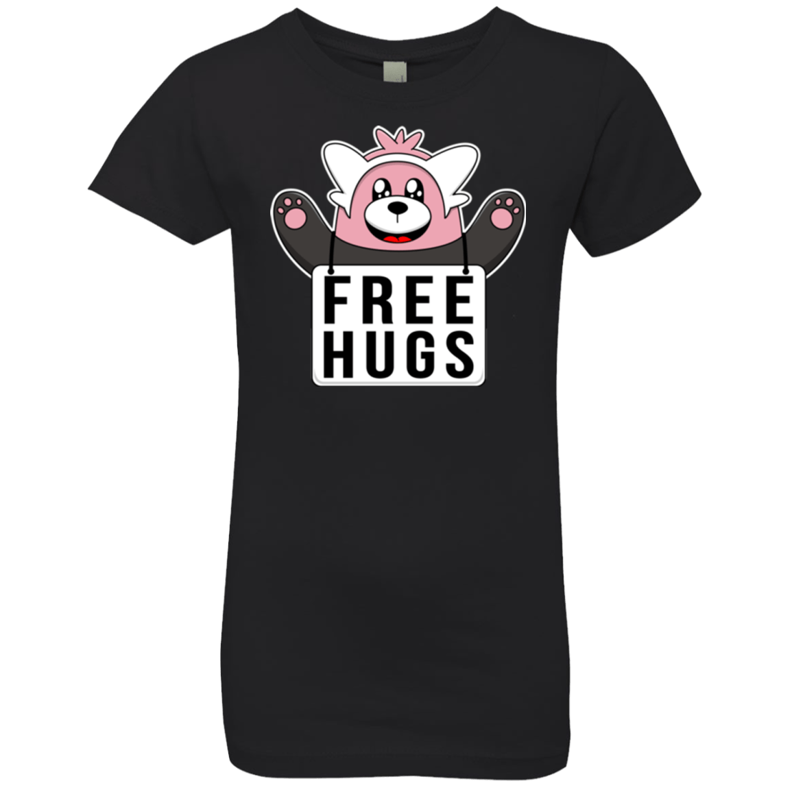 T-Shirts Black / YXS Free Hugs Girls Premium T-Shirt