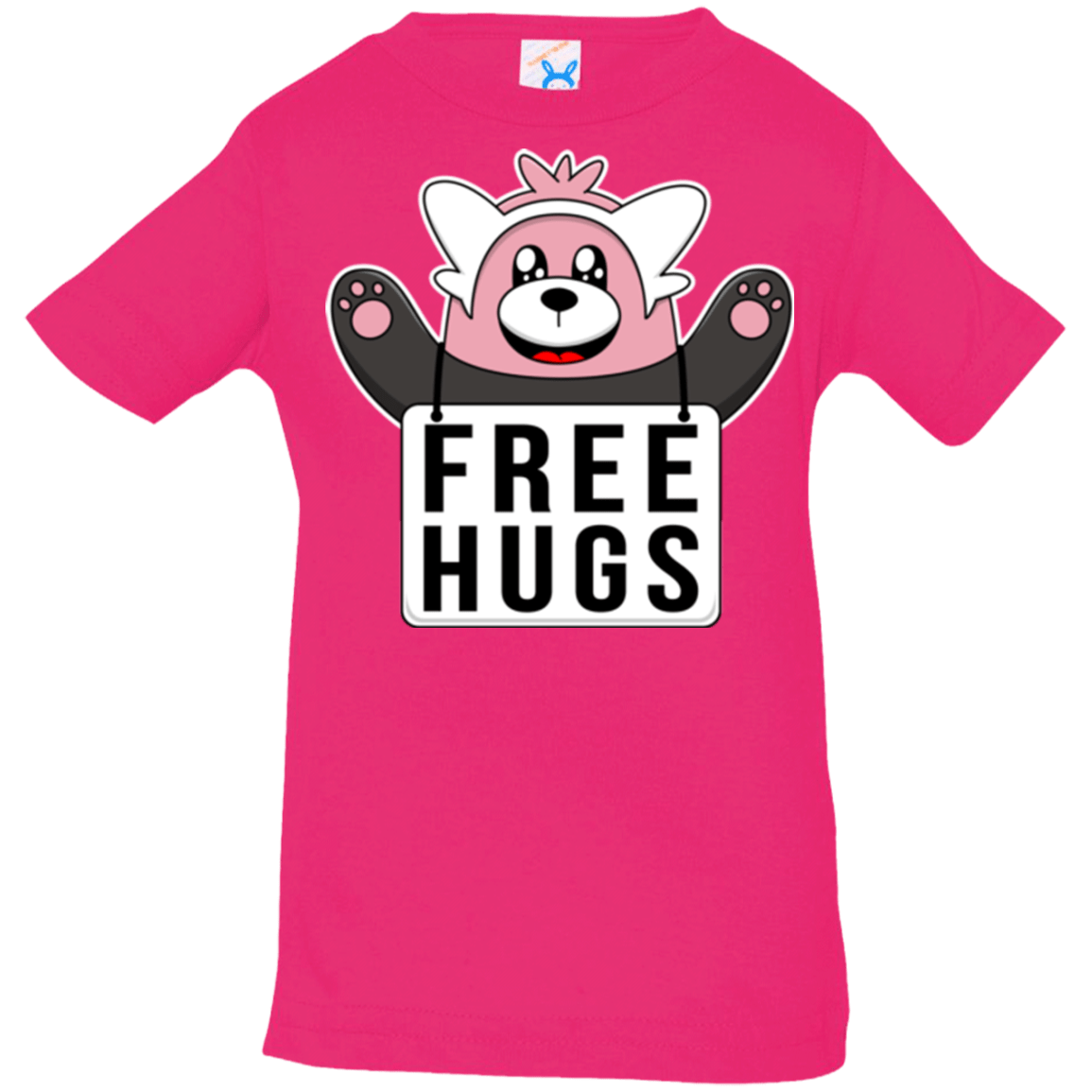 T-Shirts Hot Pink / 6 Months Free Hugs Infant PremiumT-Shirt