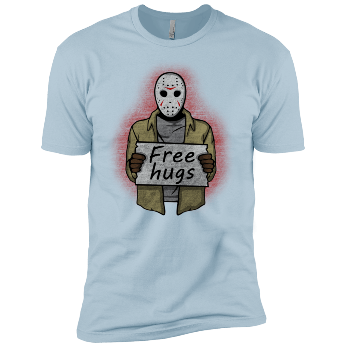 T-Shirts Light Blue / YXS Free Hugs Jason Boys Premium T-Shirt