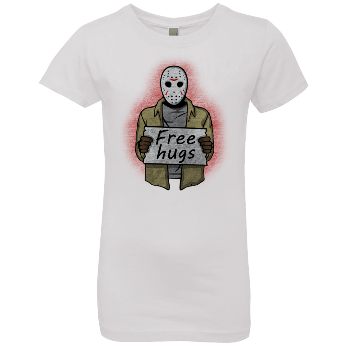 T-Shirts White / YXS Free Hugs Jason Girls Premium T-Shirt