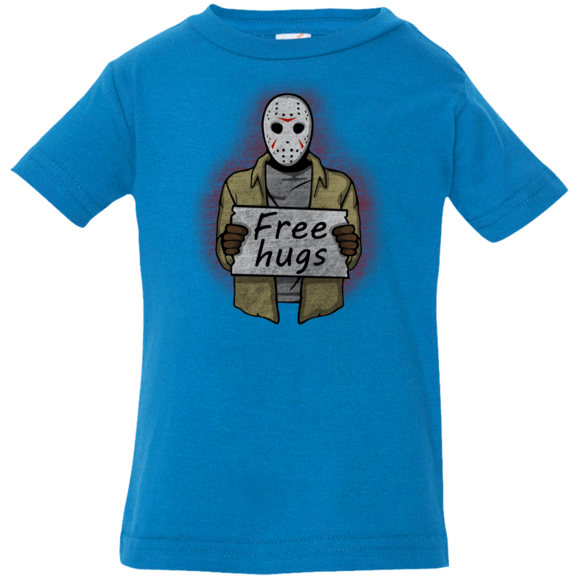 T-Shirts Cobalt / 6 Months Free Hugs Jason Infant Premium T-Shirt