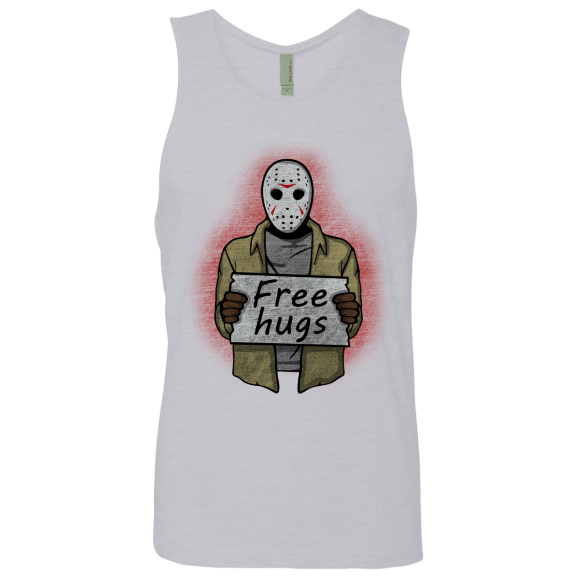 T-Shirts Heather Grey / S Free Hugs Jason Men's Premium Tank Top