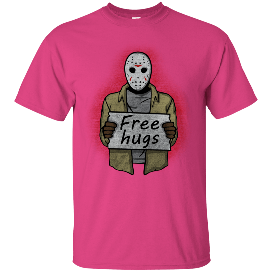 T-Shirts Heliconia / S Free Hugs Jason T-Shirt