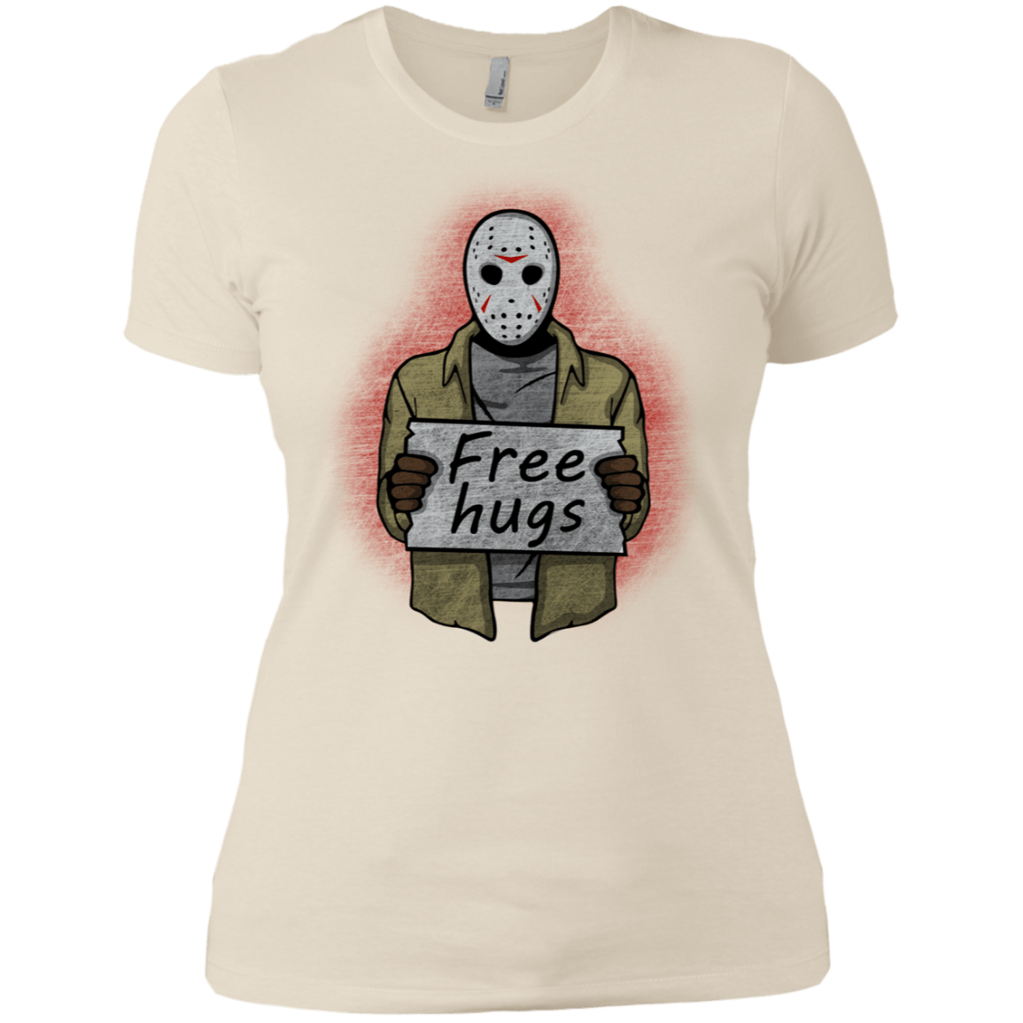 T-Shirts Ivory/ / X-Small Free Hugs Jason Women's Premium T-Shirt