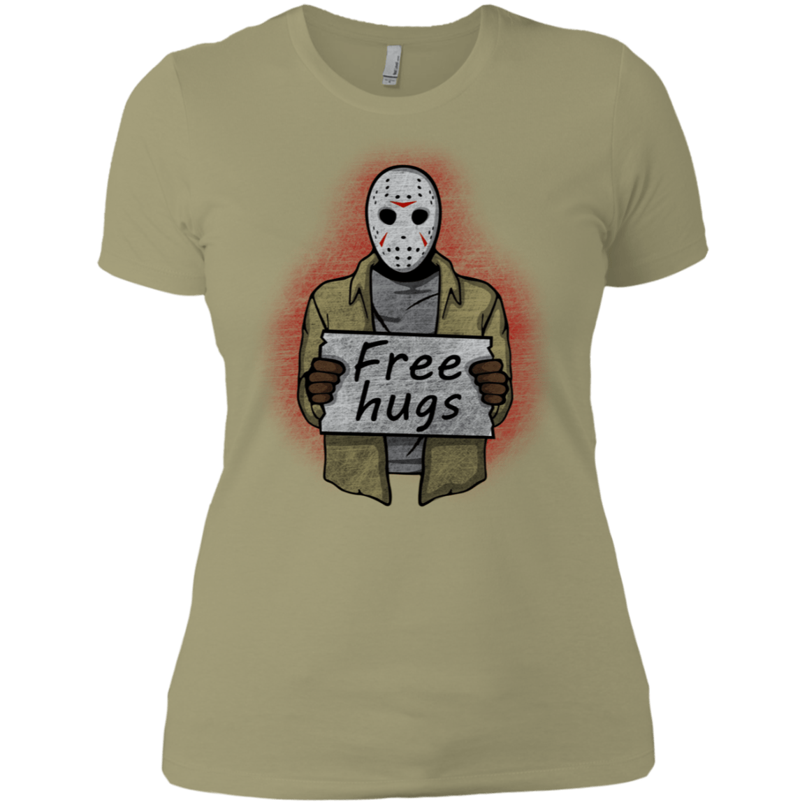 T-Shirts Light Olive / X-Small Free Hugs Jason Women's Premium T-Shirt