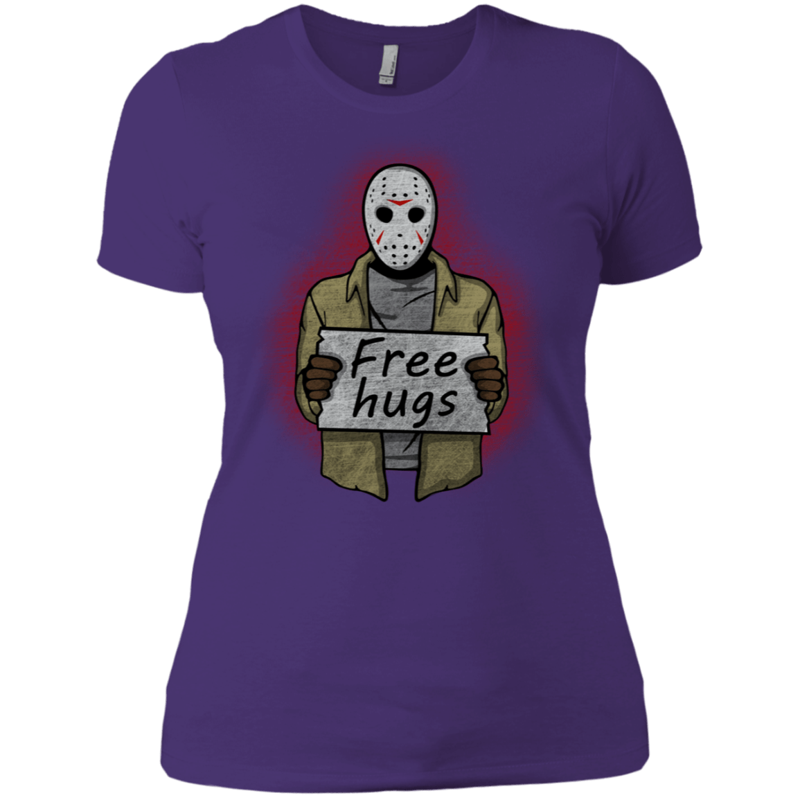 T-Shirts Purple Rush/ / X-Small Free Hugs Jason Women's Premium T-Shirt