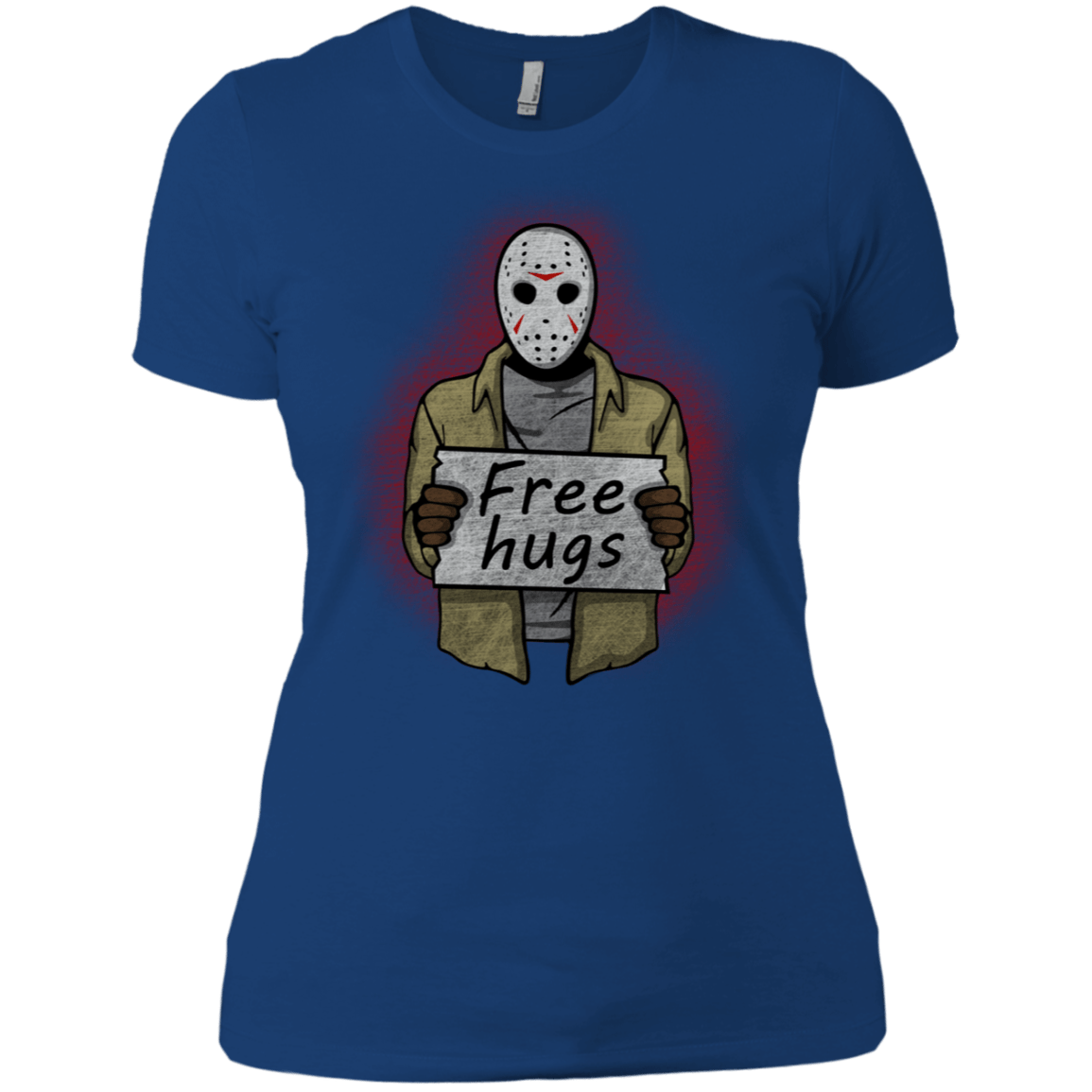 T-Shirts Royal / X-Small Free Hugs Jason Women's Premium T-Shirt