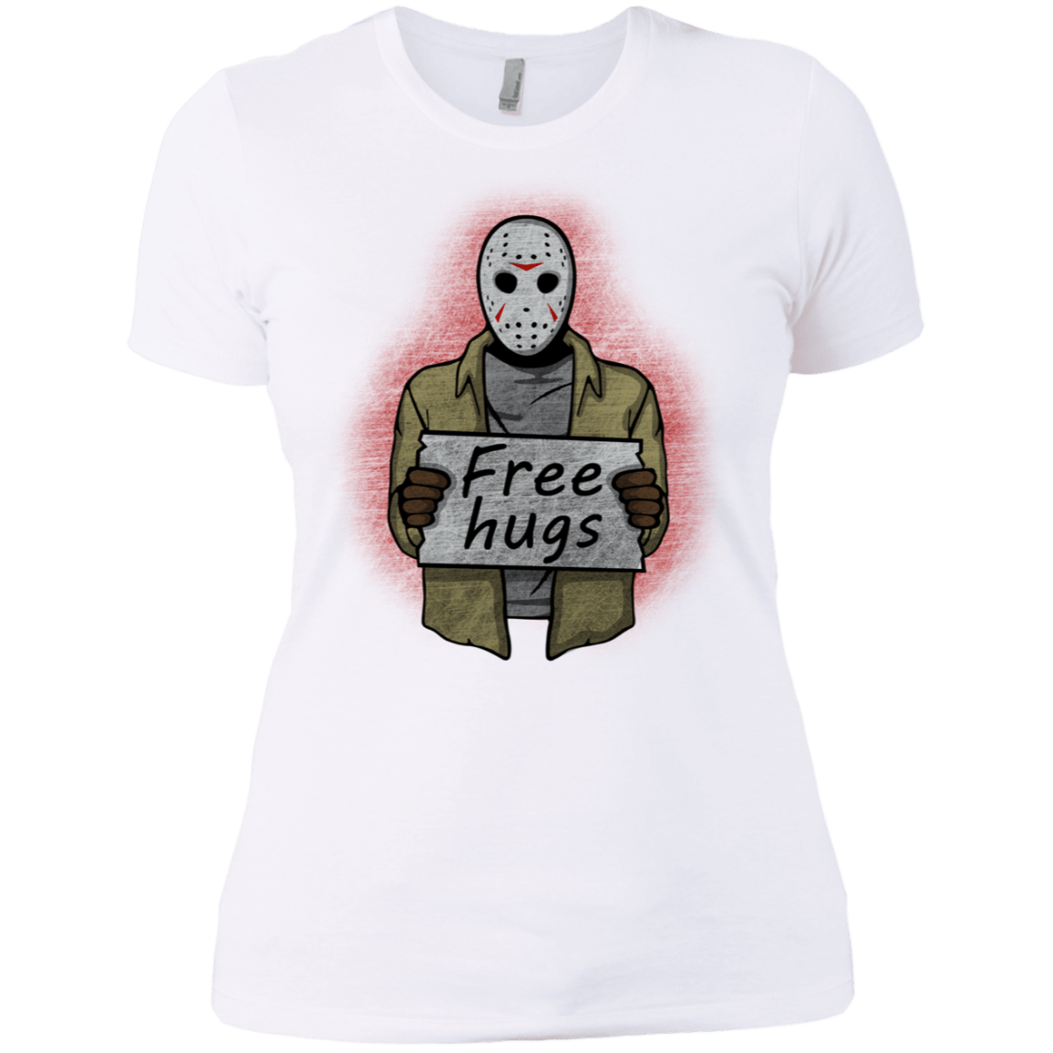 T-Shirts White / X-Small Free Hugs Jason Women's Premium T-Shirt