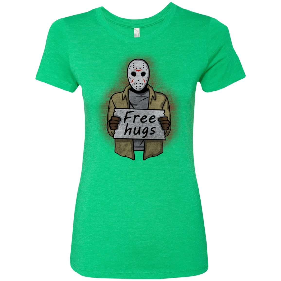 T-Shirts Envy / S Free Hugs Jason Women's Triblend T-Shirt